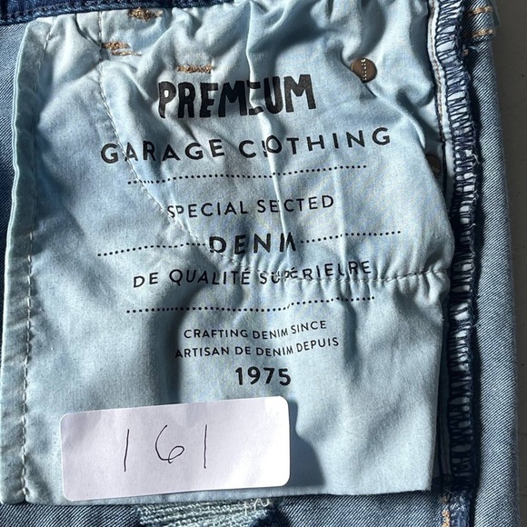 Garage Premium Jeans Womens Sz 3 Distressed Ripped High Waist Jegging Super Soft - Picture 7 of 10